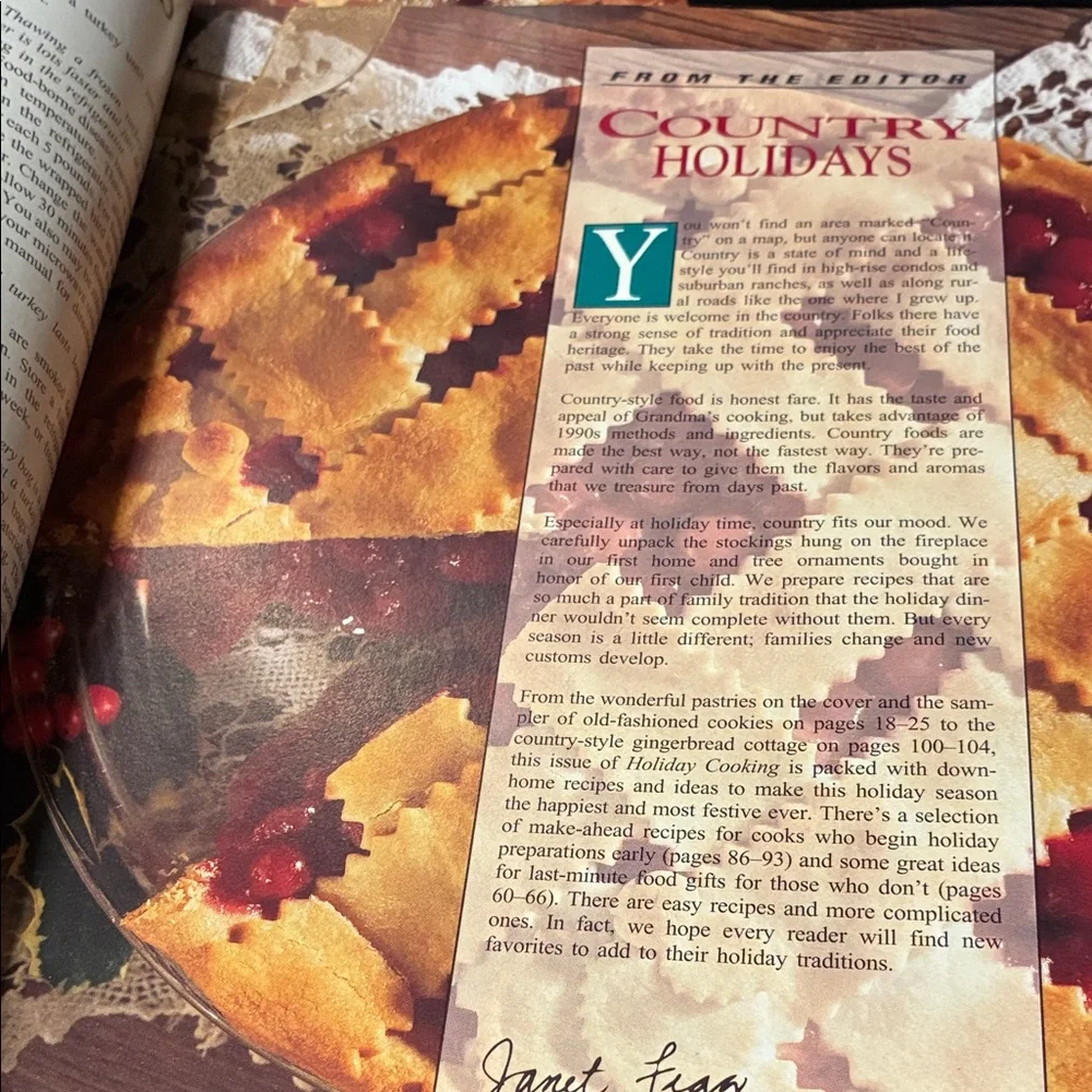 Holiday vintage Cooking & Seasonal Celebrations Cookbook Lot - Christmas Theme